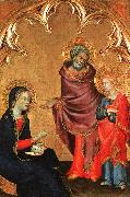 Simone Martini Christ Discovered in the Temple oil painting reproduction